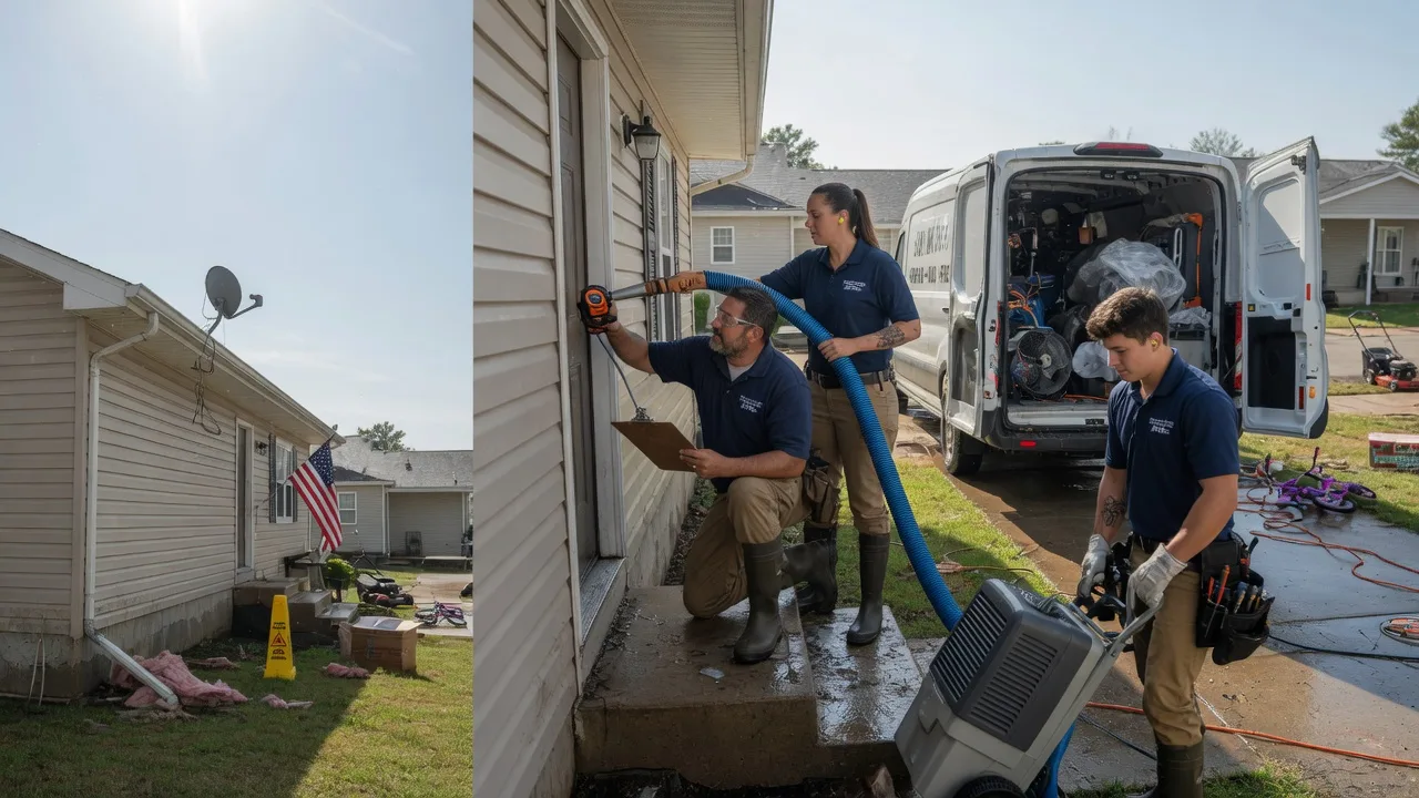 Ceiling Water Damage Restoration in La Marque, TX near me